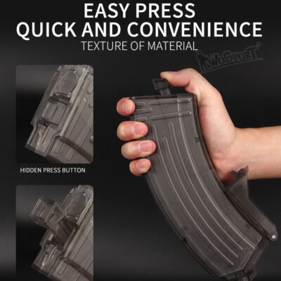 Speedloader type AK, 1000 BBs - Transparent (dark) OD-A-WOSP79-BK asgbox.pl Speedloader type AK, 1000 BBs - Transparent (dark) OD-A-WOSP79-BK asgbox.pl