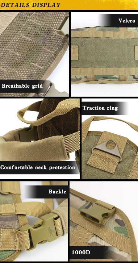 Tactical Dog Vest - MC OD-A-WOSP88-M asgbox.pl Tactical Dog Vest - MC - obrazek 6