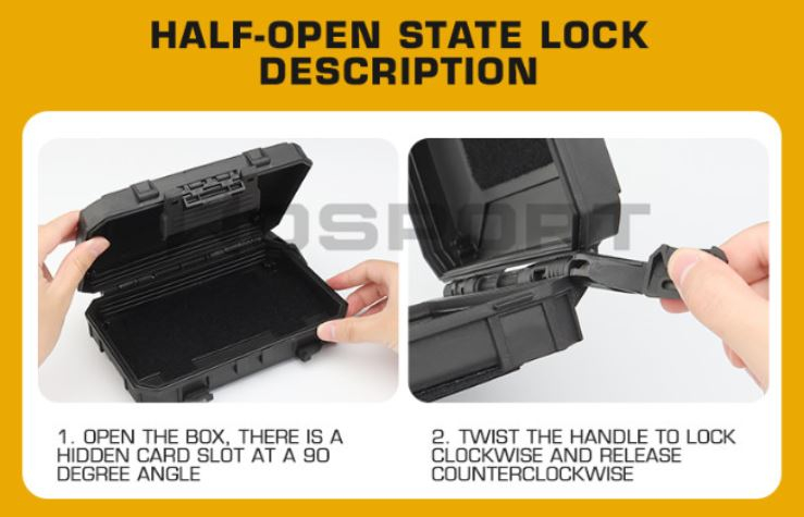 Waterproof Molle tactical gear case - MC OD-A-WOSP97-MC asgbox.pl Waterproof Molle tactical gear case - MC - obrazek 8