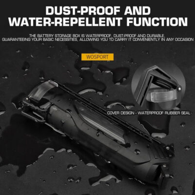 WST Tactical MOLLE Battery Storage Box - Tan OD-A-WOSP100-TAN asgbox.pl WST Tactical MOLLE Battery Storage Box - Tan OD-A-WOSP100-TAN asgbox.pl