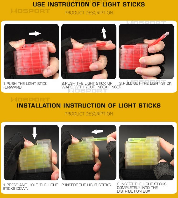 Tactical Distribution Box for Light Sticks - Black OD-A-WOSP119-BK asgbox.pl Tactical Distribution Box for Light Sticks - Black - obrazek 8