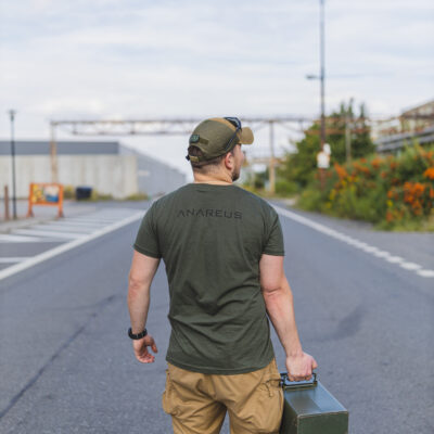 T-Shirt ANAREUS Spider logo - OD OD-A-ANAR52-S asgbox.pl