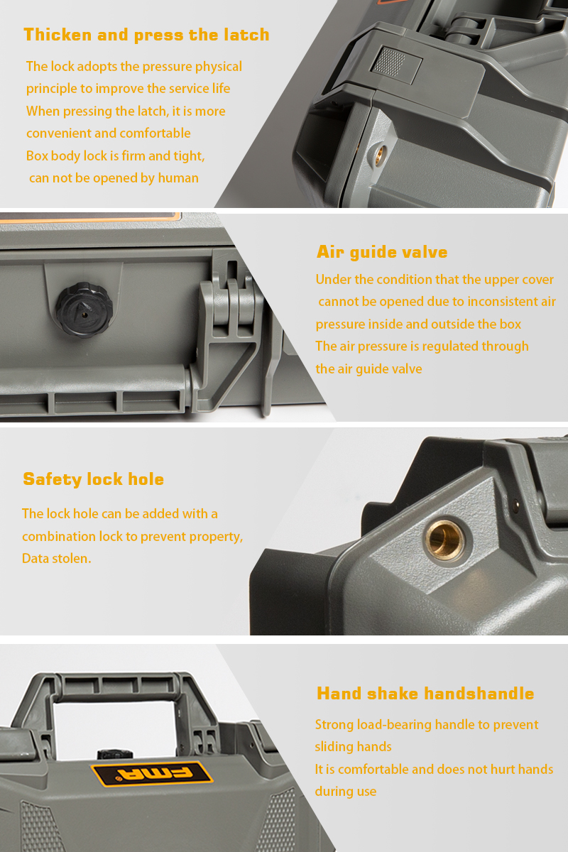 FMA Vault Equipment Case Storage Box - Black OD-A-TB1391-BK asgbox.pl FMA Vault Equipment Case Storage Box - Black - obrazek 11