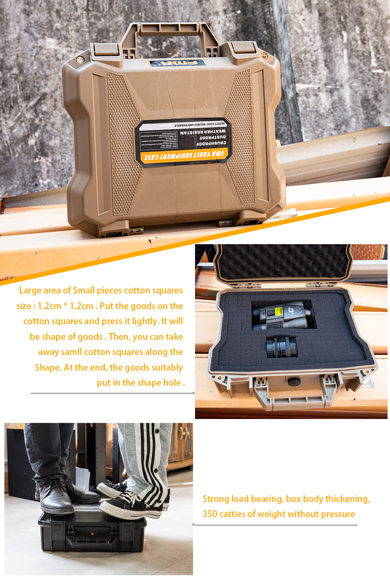 FMA Vault Equipment Case Storage Box - Tan OD-A-TB1391-DE asgbox.pl FMA Vault Equipment Case Storage Box - Tan - obrazek 12