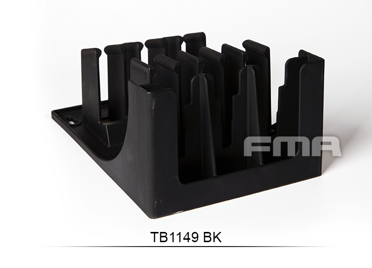FMA Stand / Storage for 3 Magazines M4 / AR15 - Black OD-A-TB1149-BK asgbox.pl FMA Stand / Storage for 3 Magazines M4 / AR15 - Black - obrazek 10