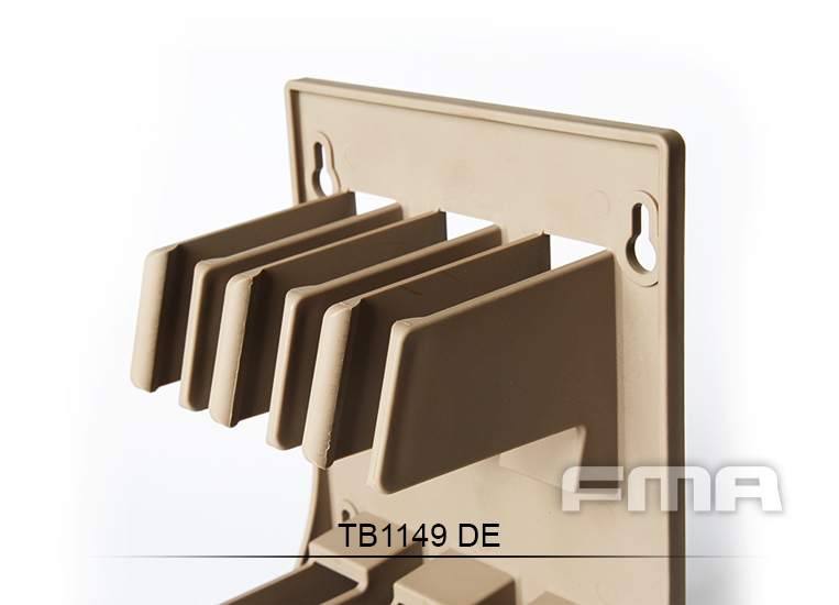 FMA Stand / Storage for 3 Magazines M4 / AR15 - Tan OD-A-TB1149-DE asgbox.pl FMA Stand / Storage for 3 Magazines M4 / AR15 - Tan - obrazek 7