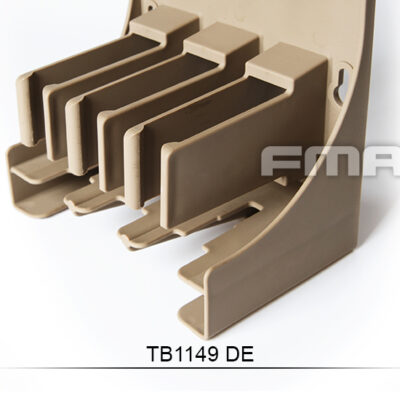 FMA Stand / Storage for 3 Magazines M4 / AR15 - Tan OD-A-TB1149-DE asgbox.pl FMA Stand / Storage for 3 Magazines M4 / AR15 - Tan OD-A-TB1149-DE asgbox.pl