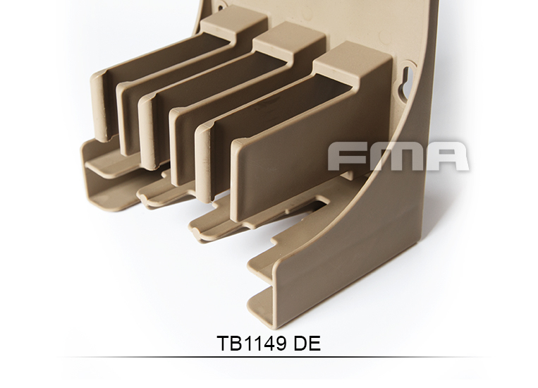 FMA Stand / Storage for 3 Magazines M4 / AR15 - Tan OD-A-TB1149-DE asgbox.pl FMA Stand / Storage for 3 Magazines M4 / AR15 - Tan - obrazek 8