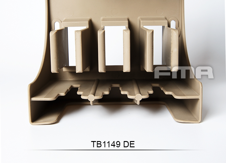 FMA Stand / Storage for 3 Magazines M4 / AR15 - Tan OD-A-TB1149-DE asgbox.pl FMA Stand / Storage for 3 Magazines M4 / AR15 - Tan - obrazek 11