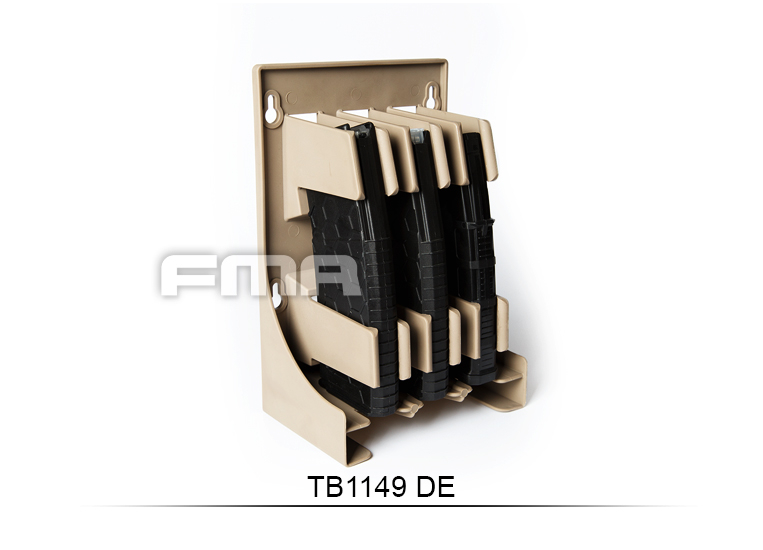 FMA Stand / Storage for 3 Magazines M4 / AR15 - Tan OD-A-TB1149-DE asgbox.pl FMA Stand / Storage for 3 Magazines M4 / AR15 - Tan - obrazek 13