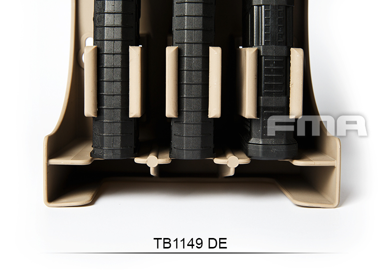 FMA Stand / Storage for 3 Magazines M4 / AR15 - Tan OD-A-TB1149-DE asgbox.pl FMA Stand / Storage for 3 Magazines M4 / AR15 - Tan - obrazek 15