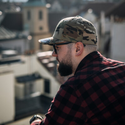 FLEXFIT Cap ANAREUS Spider logo black - Multicam(R) OD-A-ANAR55-SM asgbox.pl