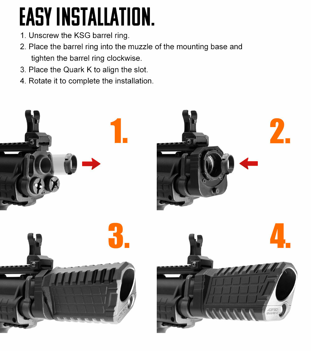 AceTech QUARK K (BIFROST) Tracer Unit with Flashlight for TM KSG - Black OD-A-PAT4000-B-001 asgbox.pl AceTech QUARK K (BIFROST) Tracer Unit with Flashlight for TM KSG - Black - obrazek 11
