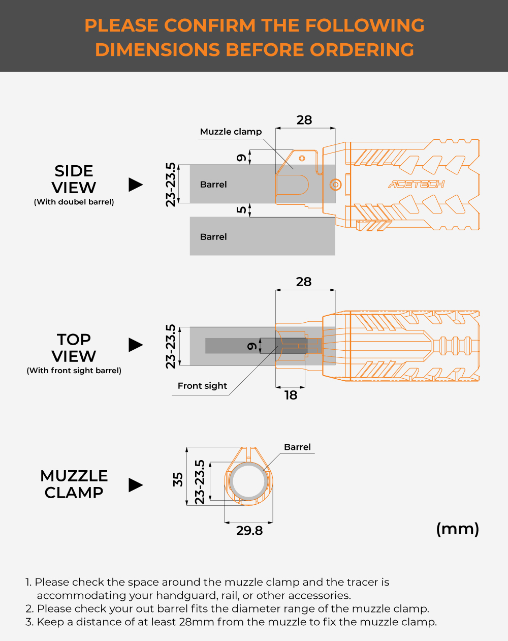 AceTech QUARK R (BIFROST) Tracer Unit with Flashlight - Black OD-A-PAT4000-B-301 asgbox.pl AceTech QUARK R (BIFROST) Tracer Unit with Flashlight - Black - obrazek 9