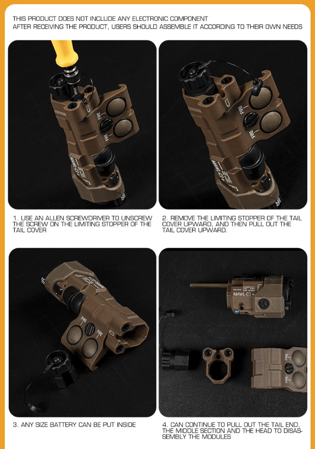 MAWL-C1 Battery Box - Tan OD-A-WOSP131-TAN asgbox.pl MAWL-C1 Battery Box - Tan - obrazek 11