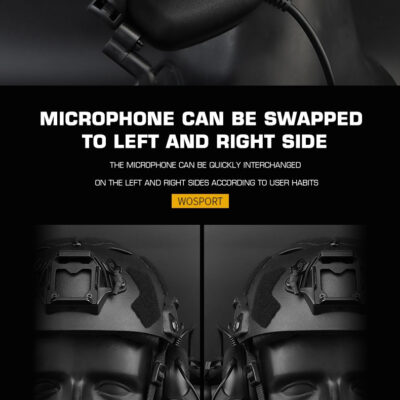 WoSport Active Headset Gen5 plus FAST Helmet Mount - Black OD-A-WOSP147-BK asgbox.pl WoSport Active Headset Gen5 plus FAST Helmet Mount - Black OD-A-WOSP147-BK asgbox.pl