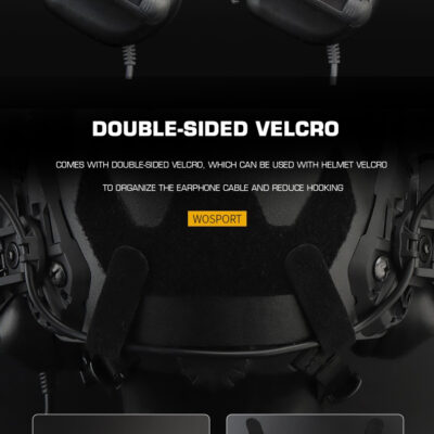 WoSport Active Headset Gen5 plus FAST Helmet Mount - Black OD-A-WOSP147-BK asgbox.pl WoSport Active Headset Gen5 plus FAST Helmet Mount - Black OD-A-WOSP147-BK asgbox.pl