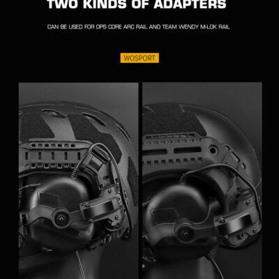 WoSport Active Headset Gen5 plus FAST Helmet Mount - Black OD-A-WOSP147-TAN asgbox.pl WoSport Active Headset Gen5 plus FAST Helmet Mount - Black OD-A-WOSP147-TAN asgbox.pl