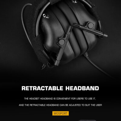 WoSport Active Headset Gen5 plus FAST Helmet Mount - Black OD-A-WOSP147-TAN asgbox.pl WoSport Active Headset Gen5 plus FAST Helmet Mount - Black OD-A-WOSP147-TAN asgbox.pl