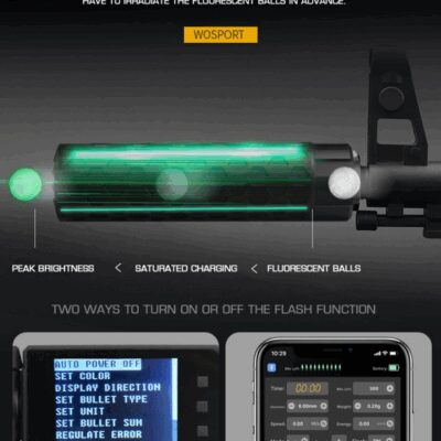 Lighter X3600 tracer unit plus chrono - Black OD-A-WOSP176 asgbox.pl