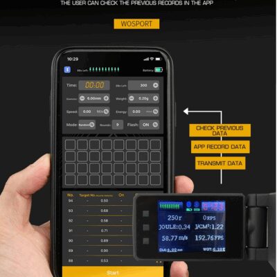 Lighter X3600 tracer unit plus chrono - Black OD-A-WOSP176 asgbox.pl
