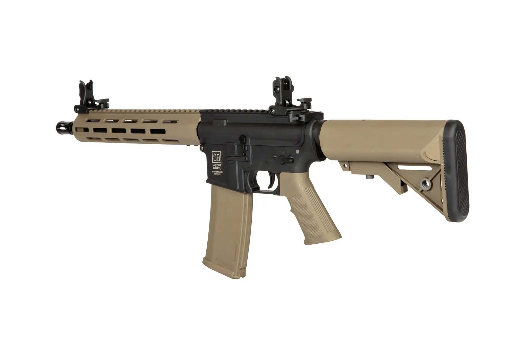 SA M4 Carbine M-LOK (SA-F03 FLEX(TM) Gen2) - Black / Tan OD-A-SPARMS186-TAN asgbox.pl SA M4 Carbine M-LOK (SA-F03 FLEX(TM) Gen2) - Black / Tan - obrazek 6