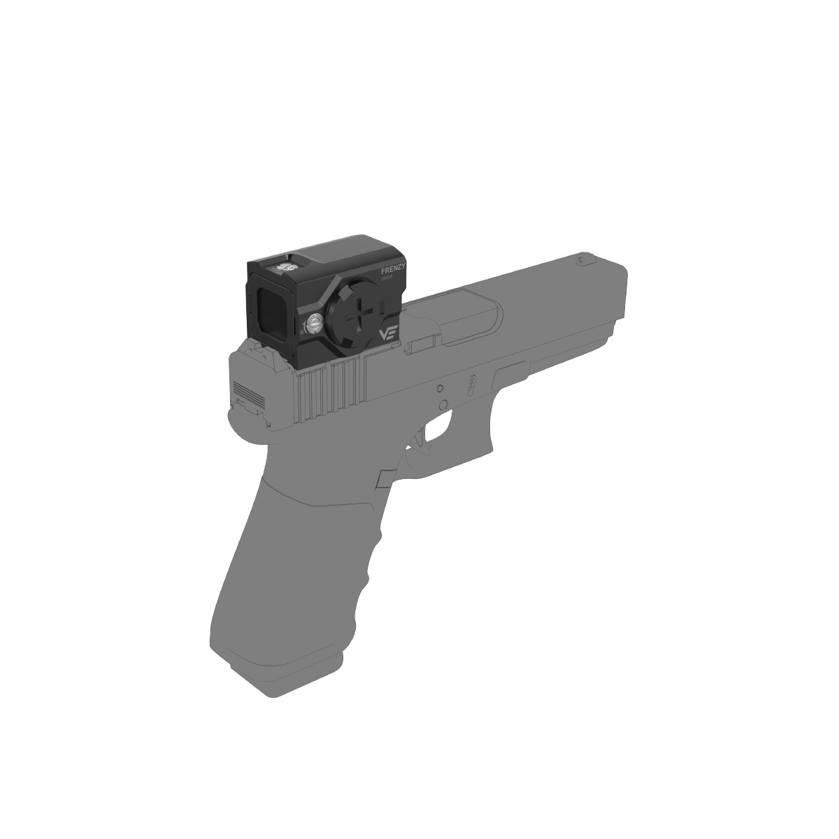 Red Dot FRENZY Plus (Enclosed Reflex Sight) - BLACK OD-A-SCRD-63 asgbox.pl Red Dot FRENZY Plus (Enclosed Reflex Sight) - BLACK - obrazek 9