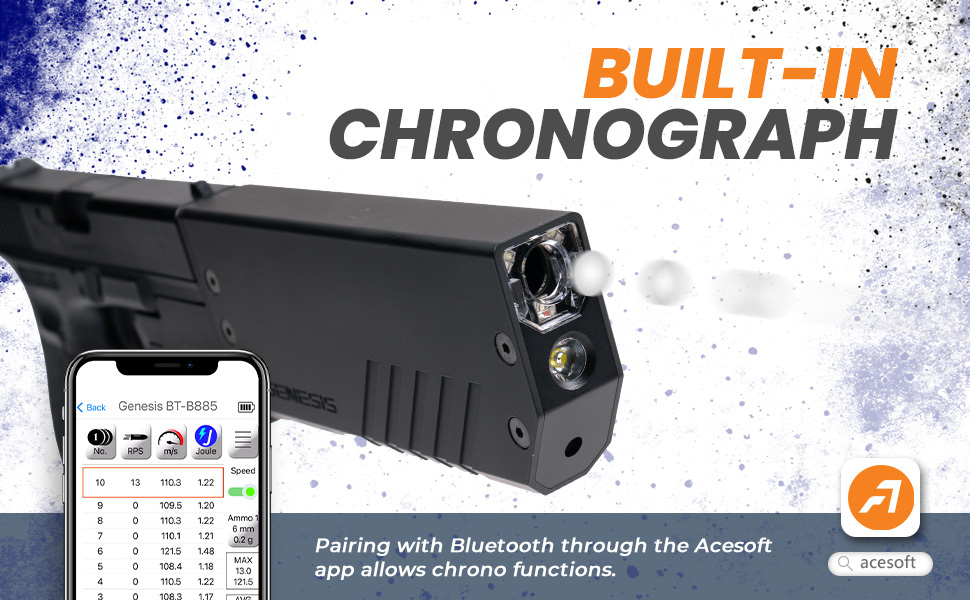 AceTech GENESIS BIFROST Compact G-19 Tracer Unit - Black OD-A-PAT5000-B-001 asgbox.pl AceTech GENESIS BIFROST Compact G-19 Tracer Unit - Black - obrazek 10