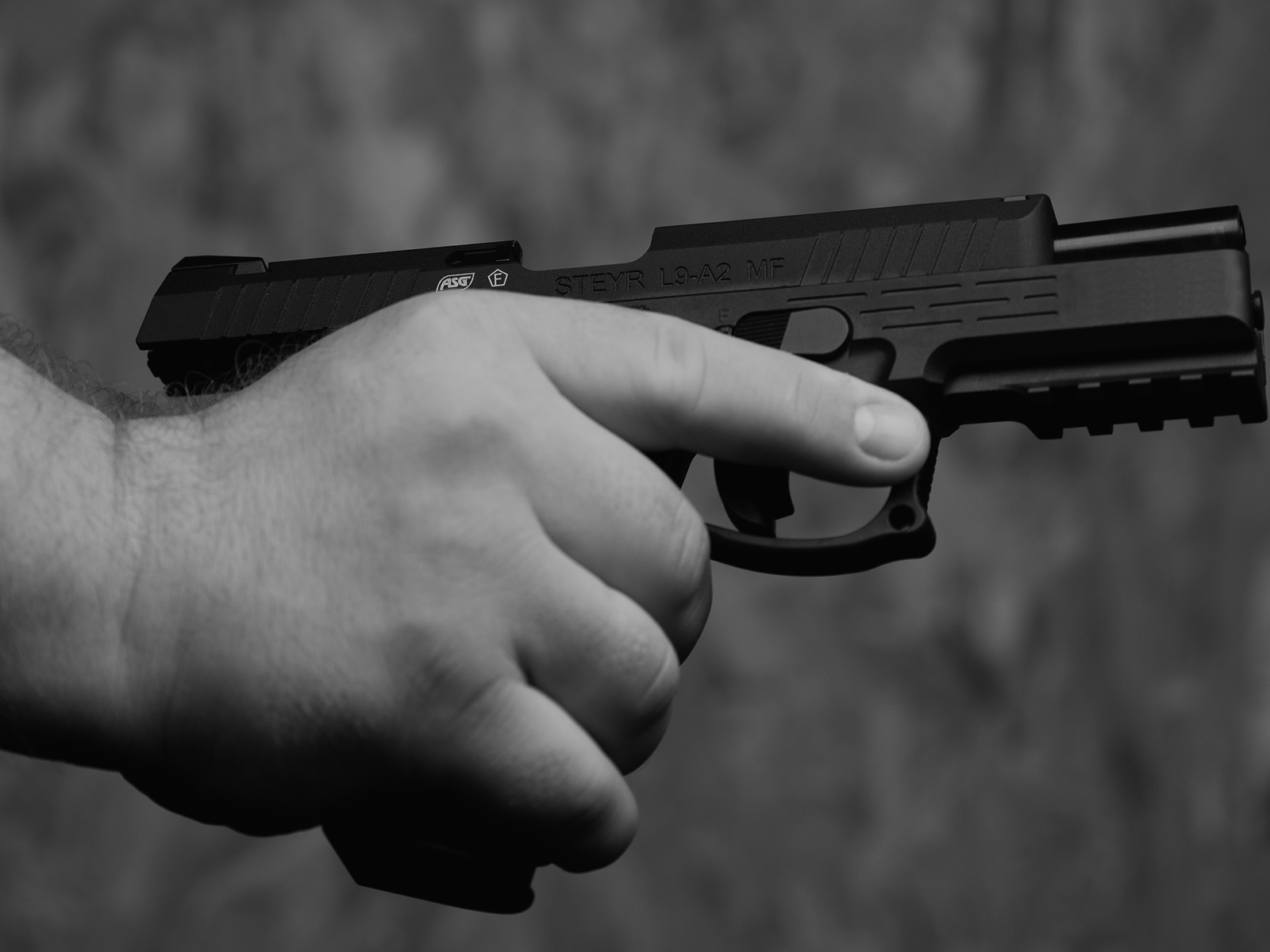 ASG STEYR L9-A2 GBB CO2 Pistol - Black OD-A-ASG328 asgbox.pl ASG STEYR L9-A2 GBB CO2 Pistol - Black - obrazek 12