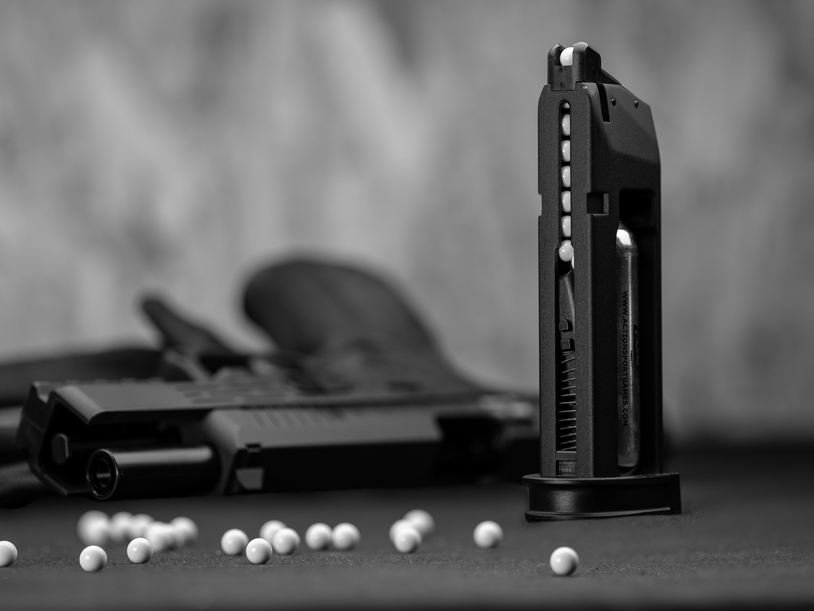 ASG STEYR L9-A2 GBB CO2 Pistol - Black OD-A-ASG328 asgbox.pl ASG STEYR L9-A2 GBB CO2 Pistol - Black - obrazek 13