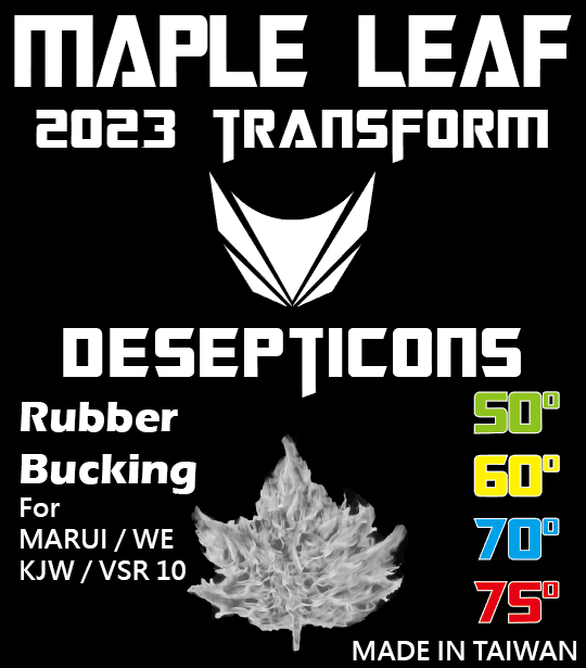 ML GBB / VSR Hop-up Bucking DECEPTICONS, 70 Shore - Blue OD-A-MPLF181-70 asgbox.pl ML GBB / VSR Hop-up Bucking DECEPTICONS, 70 Shore - Blue - obrazek 7