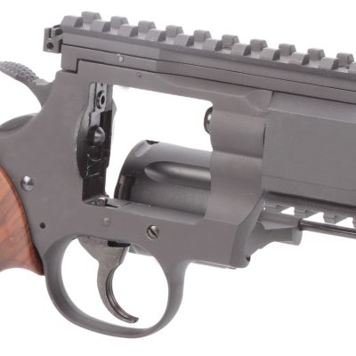 King Arms PYTHON 357 EVIL V2 Gas Revolver - Grey / Wood OD-A-KARMS308 asgbox.pl