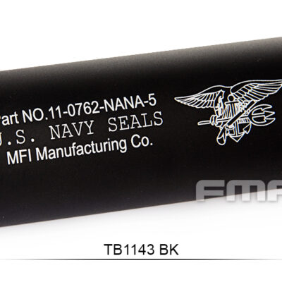 FMA U.S. Navy Seals Type Silencer 35x198 mm - Black OD-A-TB1143-BK asgbox.pl FMA U.S. Navy Seals Type Silencer 35x198 mm - Black OD-A-TB1143-BK asgbox.pl