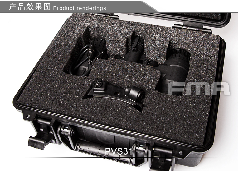 FMA PVS-31 NVG Dummy Replica, without Illumination - Black OD-A-TB1284-A asgbox.pl FMA PVS-31 NVG Dummy Replica, without Illumination - Black - obrazek 7