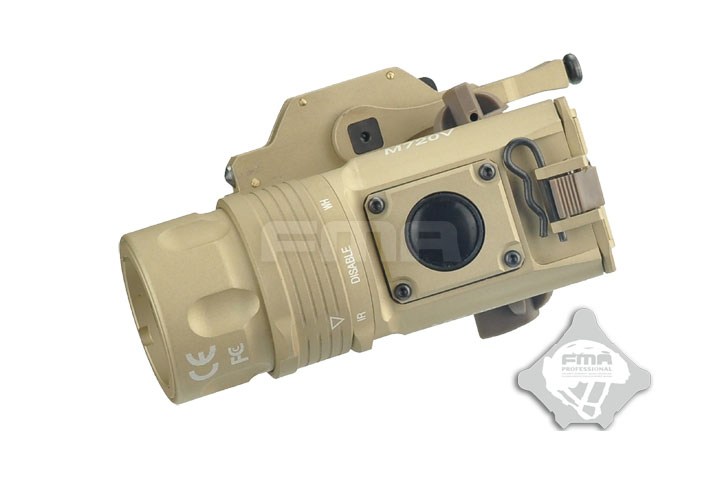 FMA M720V Weapon LED Light, Upgraded Version - Tan OD-A-TB968-DE asgbox.pl FMA M720V Weapon LED Light, Upgraded Version - Tan - obrazek 6