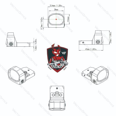 Red Dot FRENZY 1x20x28 TEK - BLACK OD-A-SCRD-35 asgbox.pl Red Dot FRENZY 1x20x28 TEK - BLACK OD-A-SCRD-35 asgbox.pl