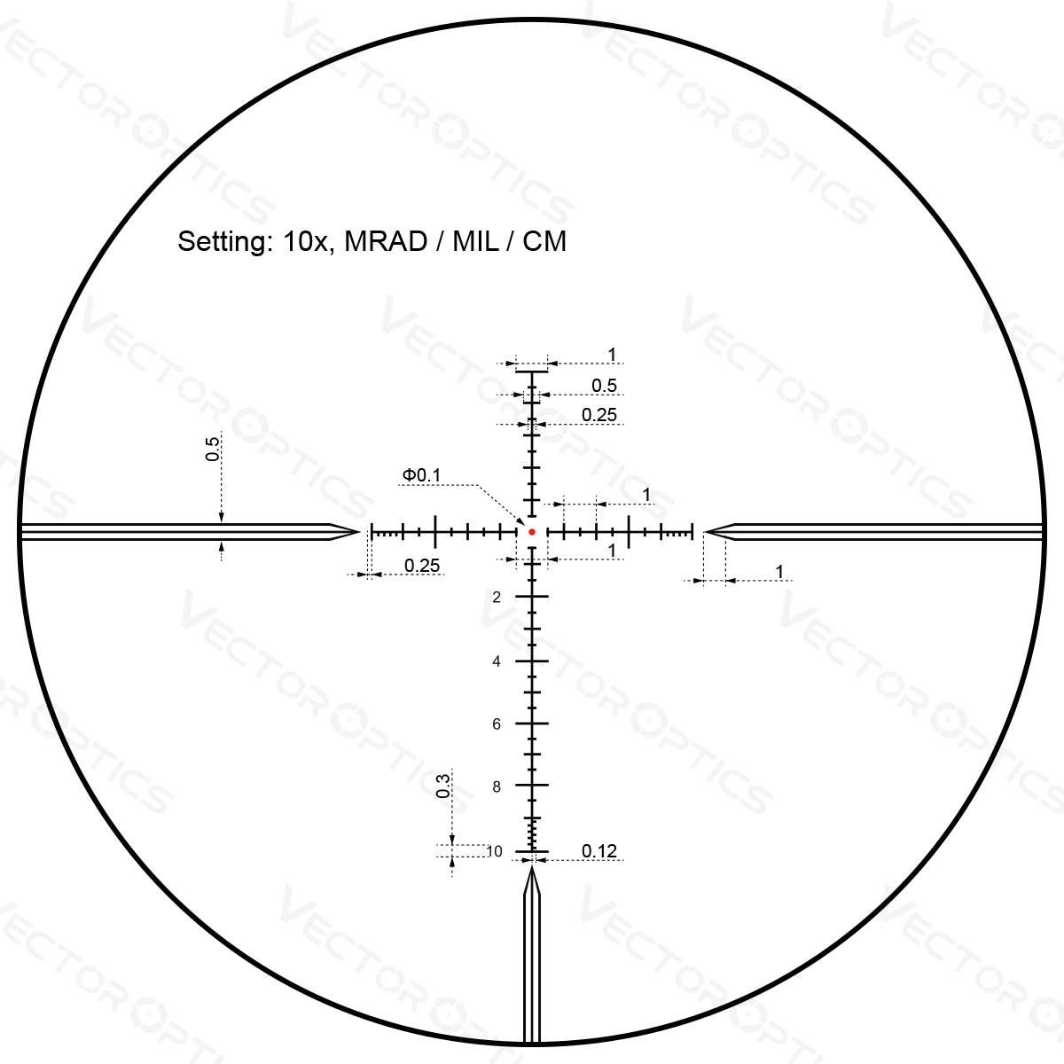 Scope TAURUS 4-16x44 HD SFP OD-A-SCOL-45 asgbox.pl Scope TAURUS 4-16x44 HD SFP - obrazek 9