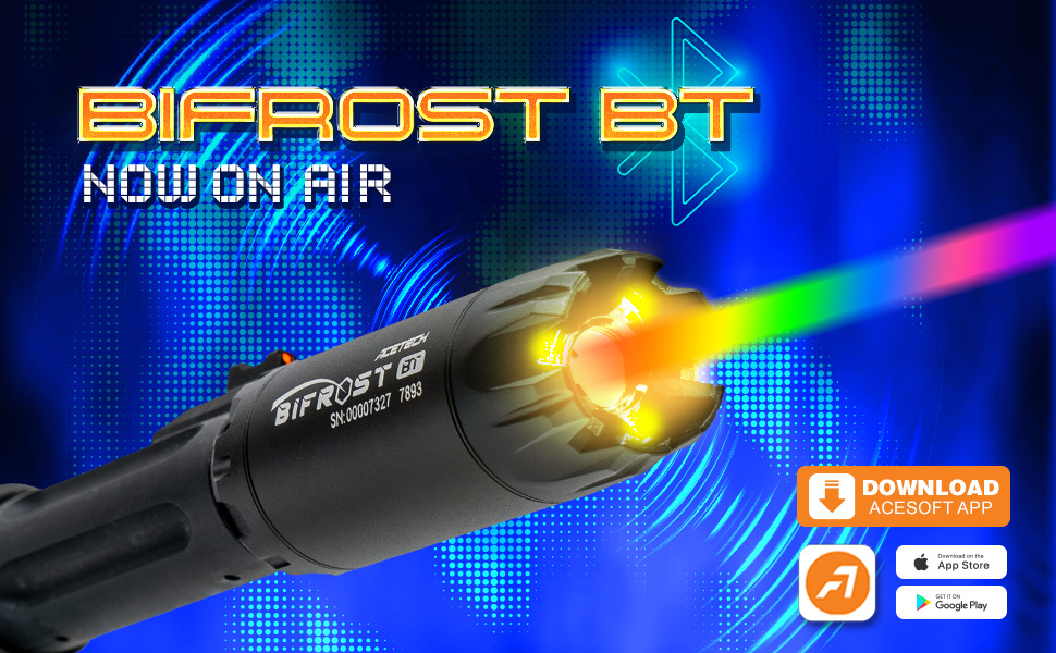 AceTech BIFROST BT (Bluetooth Chrono) Tracer Unit - Black OD-A-PAT0710-B-001 asgbox.pl AceTech BIFROST BT (Bluetooth Chrono) Tracer Unit - Black - obrazek 9