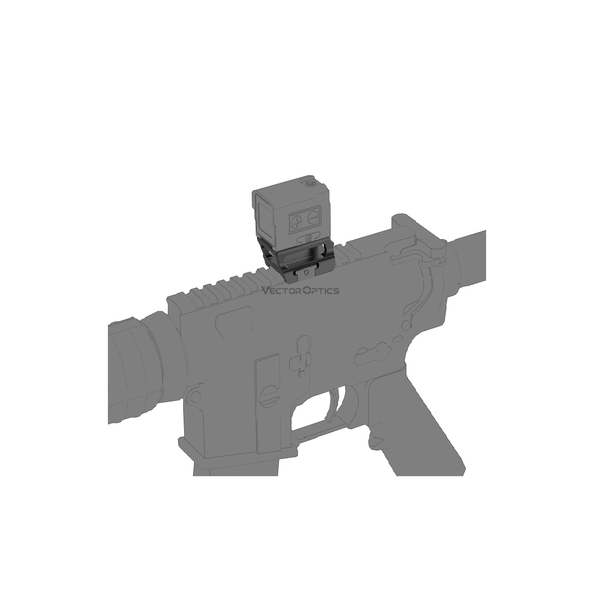 High RIS mount for FRENZY Plus Red dot OD-A-SCFRM-15 asgbox.pl High RIS mount for FRENZY Plus Red dot - obrazek 10