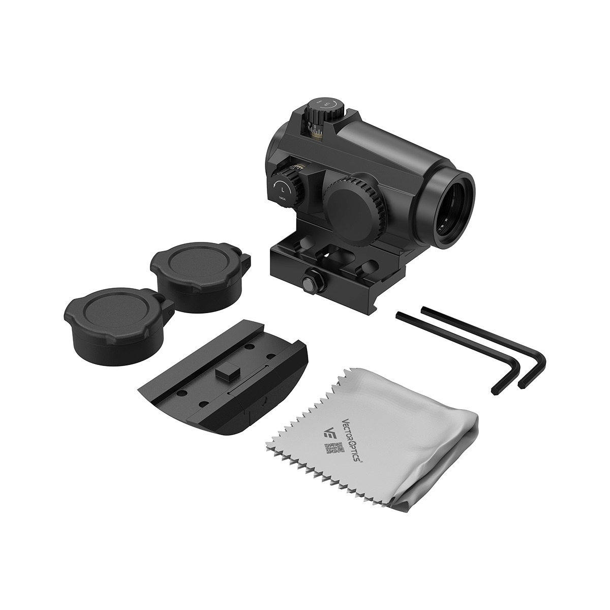 VO Maverick-II Plus 1x22 DBR Double-Reticle Red Dot Sight - Black OD-A-SCRD-PD12 asgbox.pl VO Maverick-II Plus 1x22 DBR Double-Reticle Red Dot Sight - Black - obrazek 9