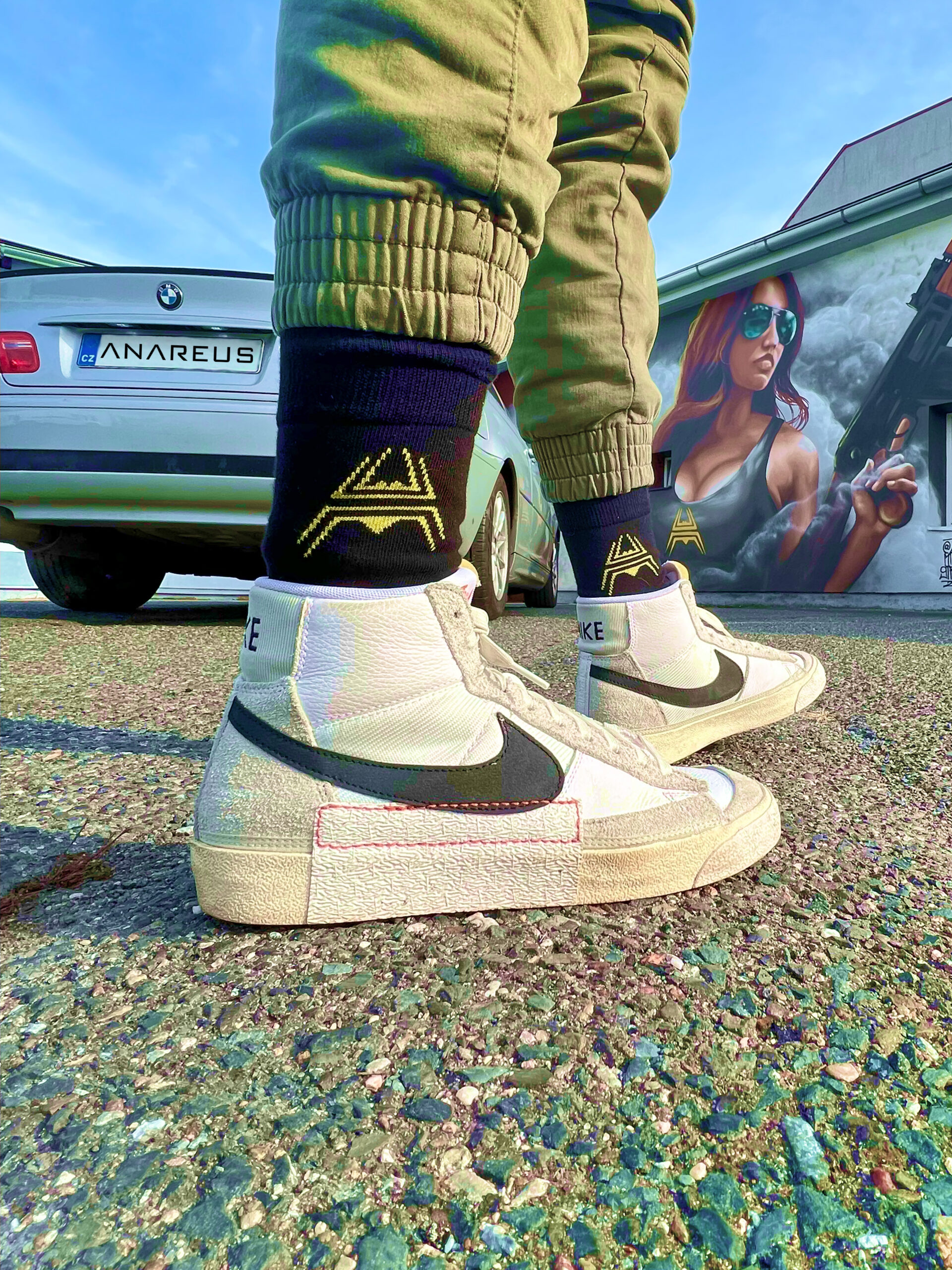 ANAREUS Socks (size. 41-46) - Black OD-A-ANAR62 asgbox.pl ANAREUS Socks (size. 41-46) - Black - obrazek 10