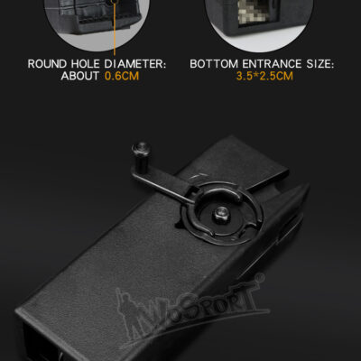 WST Lever Speedloader, 1000 BBs - Black OD-A-WOSP179-BK asgbox.pl WST Lever Speedloader, 1000 BBs - Black OD-A-WOSP179-BK asgbox.pl