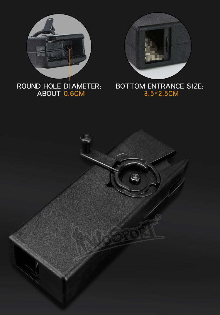 WST Lever Speedloader, 1000 BBs - Red OD-A-WOSP179-RED asgbox.pl WST Lever Speedloader, 1000 BBs - Red - obrazek 7