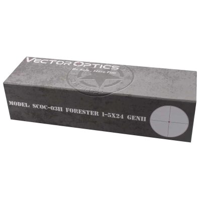 LPVO Riflescope FORESTER 1-5x24 SFP Gen2 - Tan (FDE) OD-A-SCOC-32 asgbox.pl