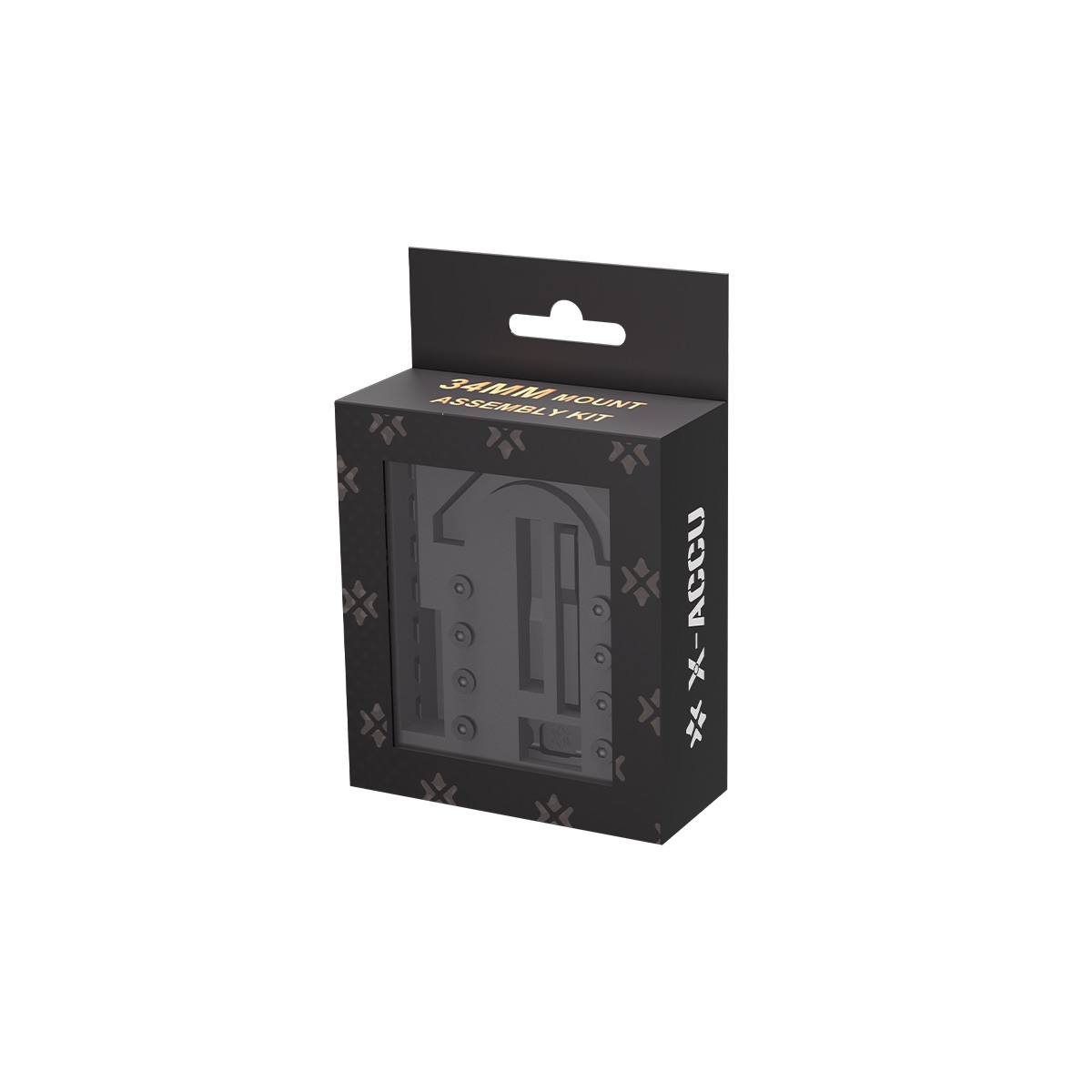 VO Mounting Kit for Red Dot Sight on 34mm X-ACCU Rings (6 screws) - Black OD-A-XASR-A01 asgbox.pl VO Mounting Kit for Red Dot Sight on 34mm X-ACCU Rings (6 screws) - Black - obrazek 11