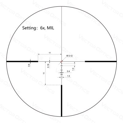 Riflescope CONTINENTAL 1-6 x 24i Fiber (LPVO) OD-A-SCOC-44 asgbox.pl Riflescope CONTINENTAL 1-6 x 24i Fiber (LPVO) OD-A-SCOC-44 asgbox.pl