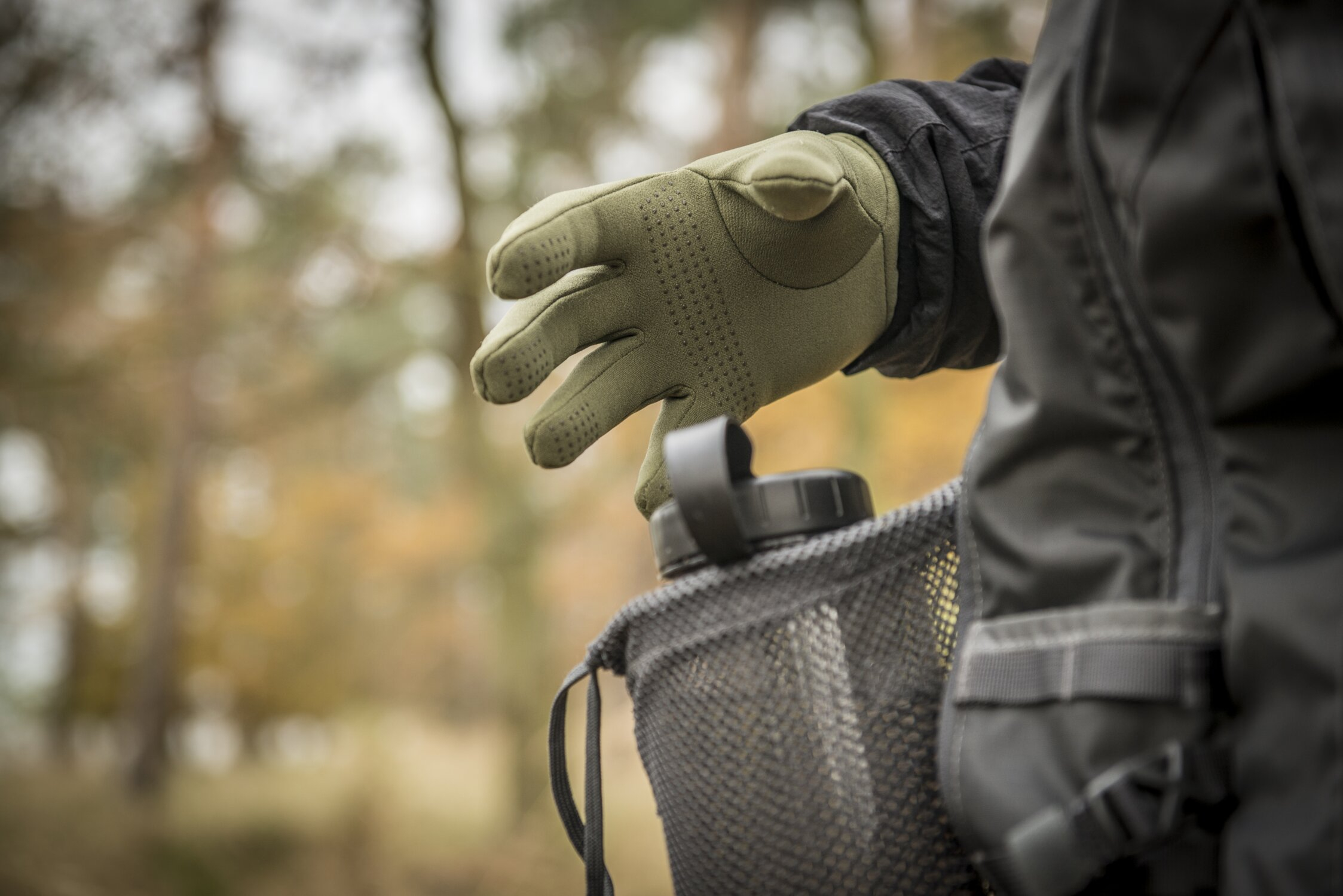 HELIKON TREKKER OUTBACK Gloves - Green OD-A-RK-TKO-RP-02-B03 asgbox.pl HELIKON TREKKER OUTBACK Gloves - Green - obrazek 7