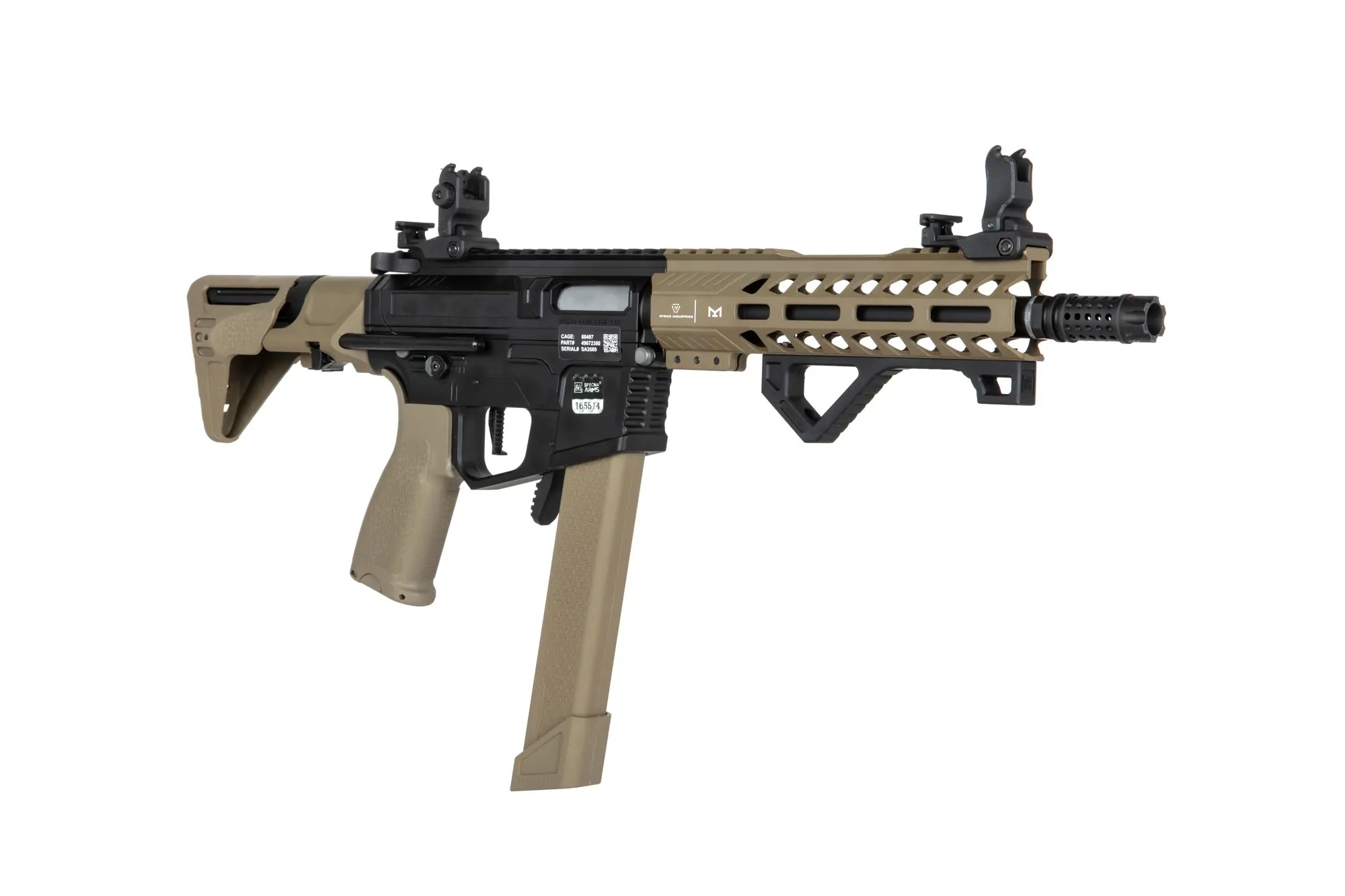 SA AR9 Carbine M-LOK PDW (SA-X02 EDGE 2.0(TM)) - Black/Tan OD-A-SPARMS230-TAN asgbox.pl SA AR9 Carbine M-LOK PDW (SA-X02 EDGE 2.0(TM)) - Black/Tan - obrazek 8