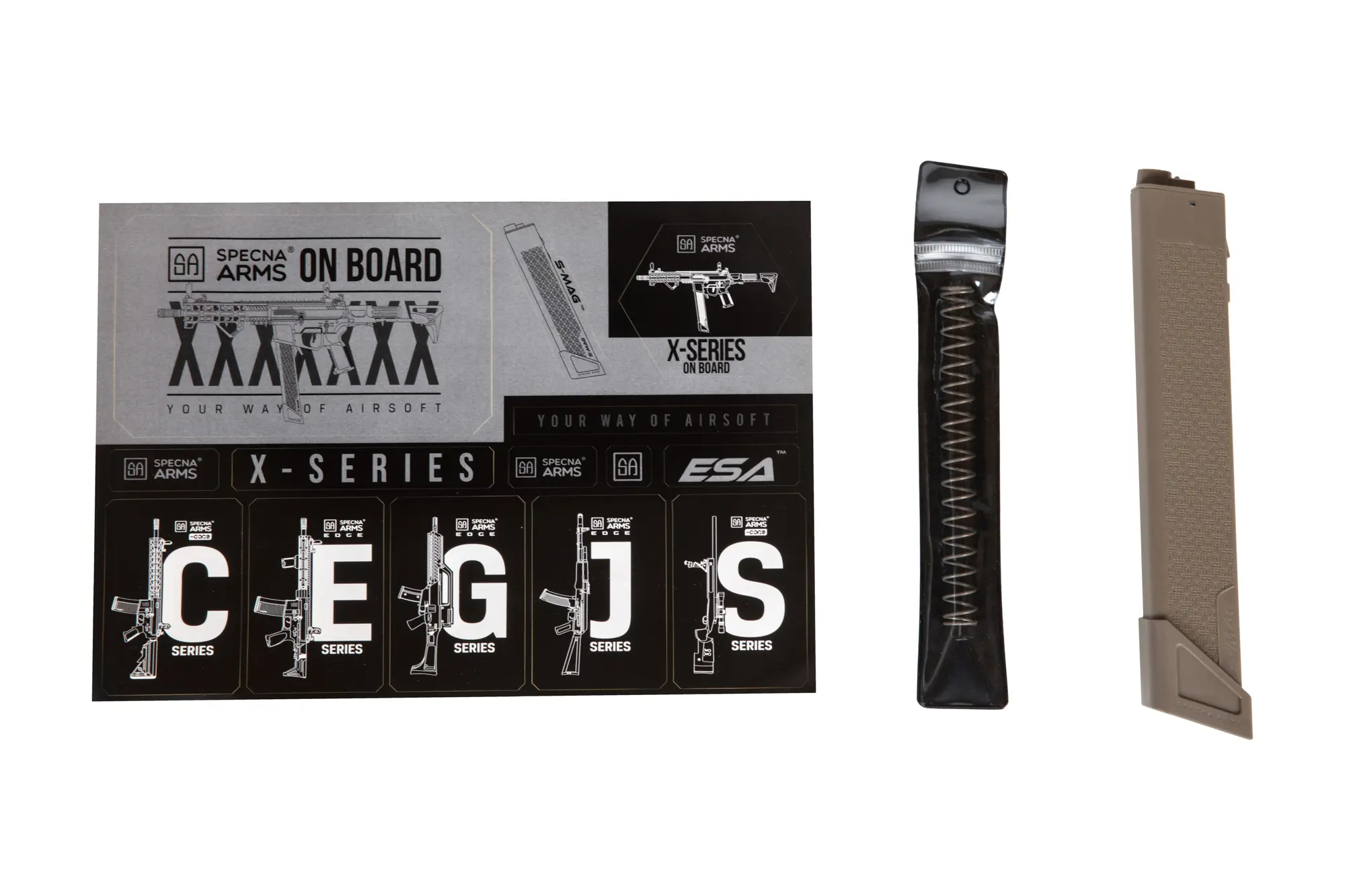 STARTER PACK Set SA AR9 Light Ops (SA-FX01 FLEX(TM) HAL ETU(TM)) - Black / Tan OD-A-START20 asgbox.pl STARTER PACK Set SA AR9 Light Ops (SA-FX01 FLEX(TM) HAL ETU(TM)) - Black / Tan - obrazek 8