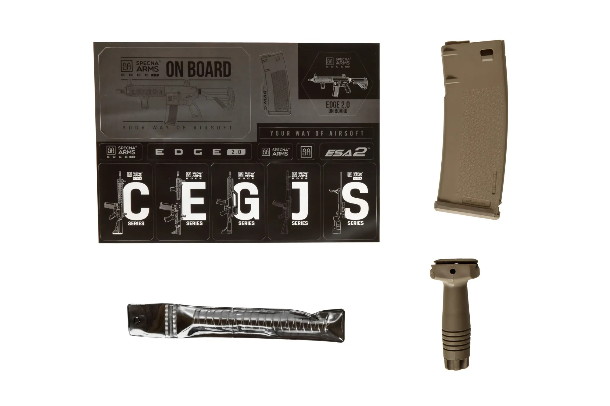 STARTER PACK Set SA M4A1 RIS (SA-C03 CORE(TM) HAL ETU(TM)) - Black / Tan OD-A-START18 asgbox.pl STARTER PACK Set SA M4A1 RIS (SA-C03 CORE(TM) HAL ETU(TM)) - Black / Tan - obrazek 10